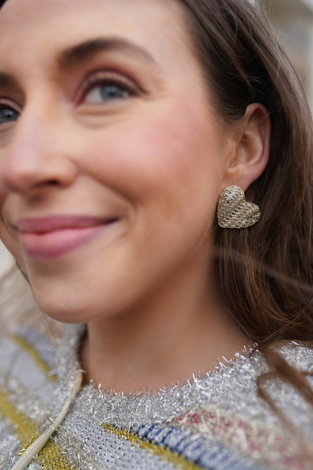 Petite Cœur Studs
