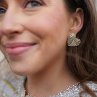 Petite Cœur Studs