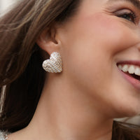 Petite Cœur Studs
