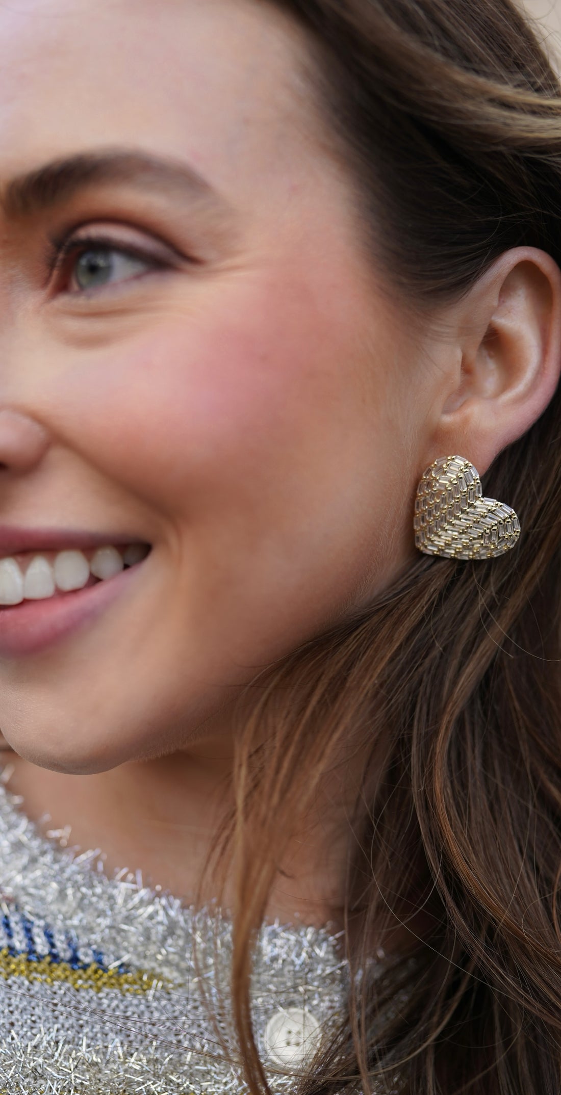 Petite Cœur Studs
