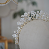 Mother of Pearl Chinoiserie Crown