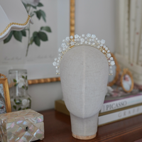 Mother of Pearl Chinoiserie Crown