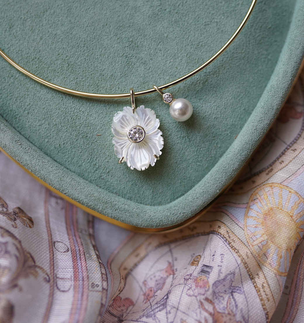 Pre order: Petite Pearl Drop Charm