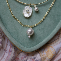 Petite Pearl Drop Charm