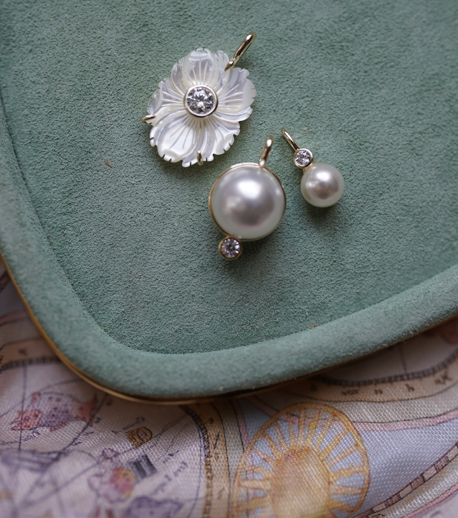 Pre order: Petite Pearl Drop Charm