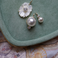 Petite Pearl Drop Charm