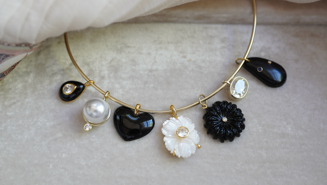 Mother of Pearl April Charm