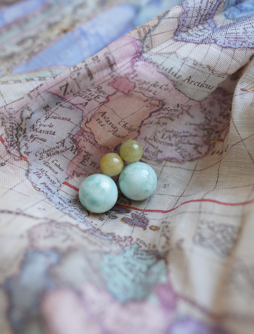 Amalfi Gemstone Bubble Earrings