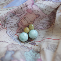 Amalfi Gemstone Bubble Earrings