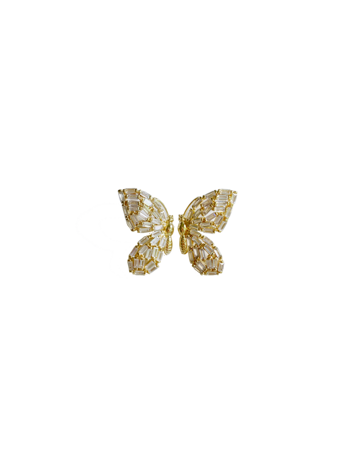 garden butterfly studs