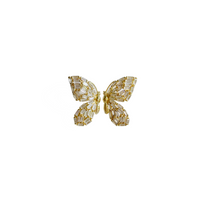 garden butterfly studs