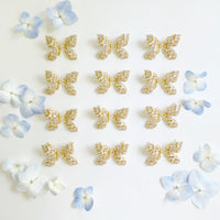 garden butterfly studs