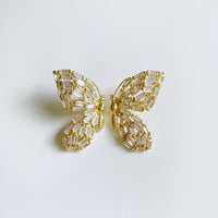 garden butterfly studs