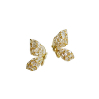garden butterfly studs