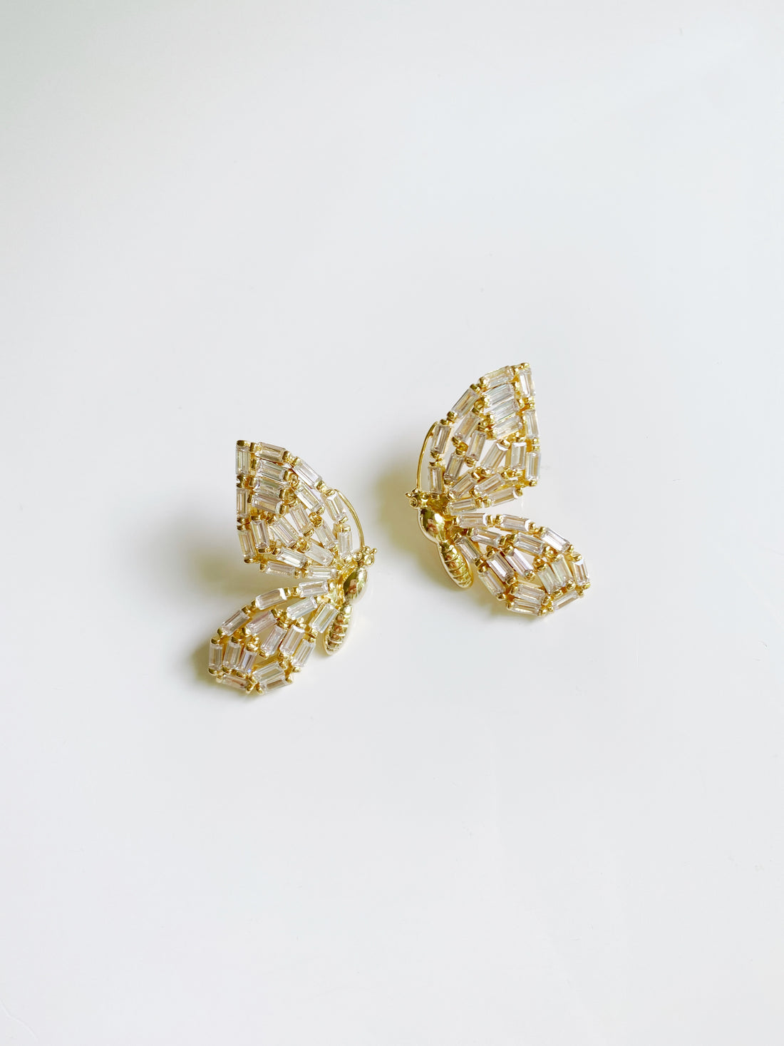 garden butterfly studs