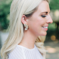 garden butterfly studs