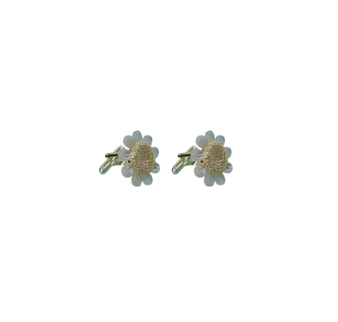 Golden Daisy Cufflinks