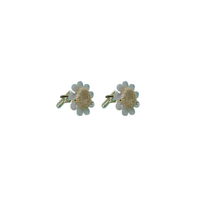 Golden Daisy Cufflinks