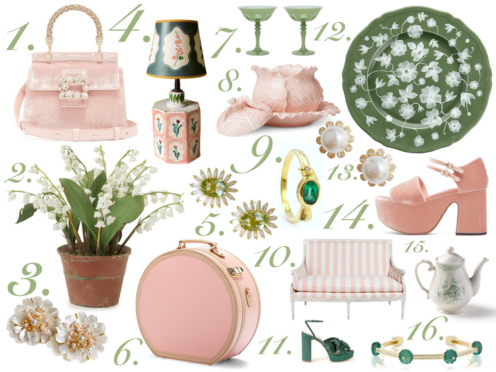 Gift Guide: Pink & Green