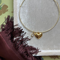 Teardrop Bezel Charm