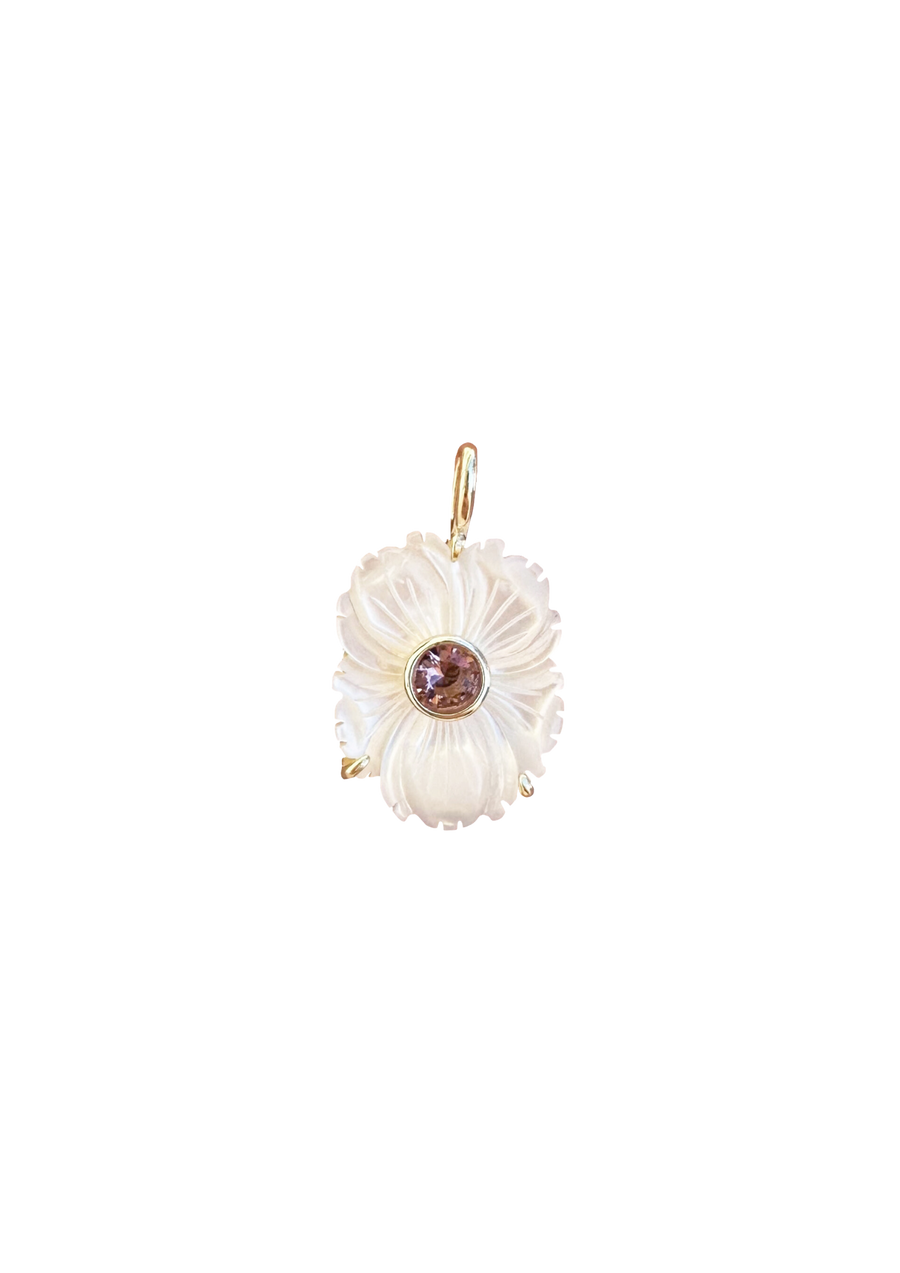 Mother of Pearl October Charm