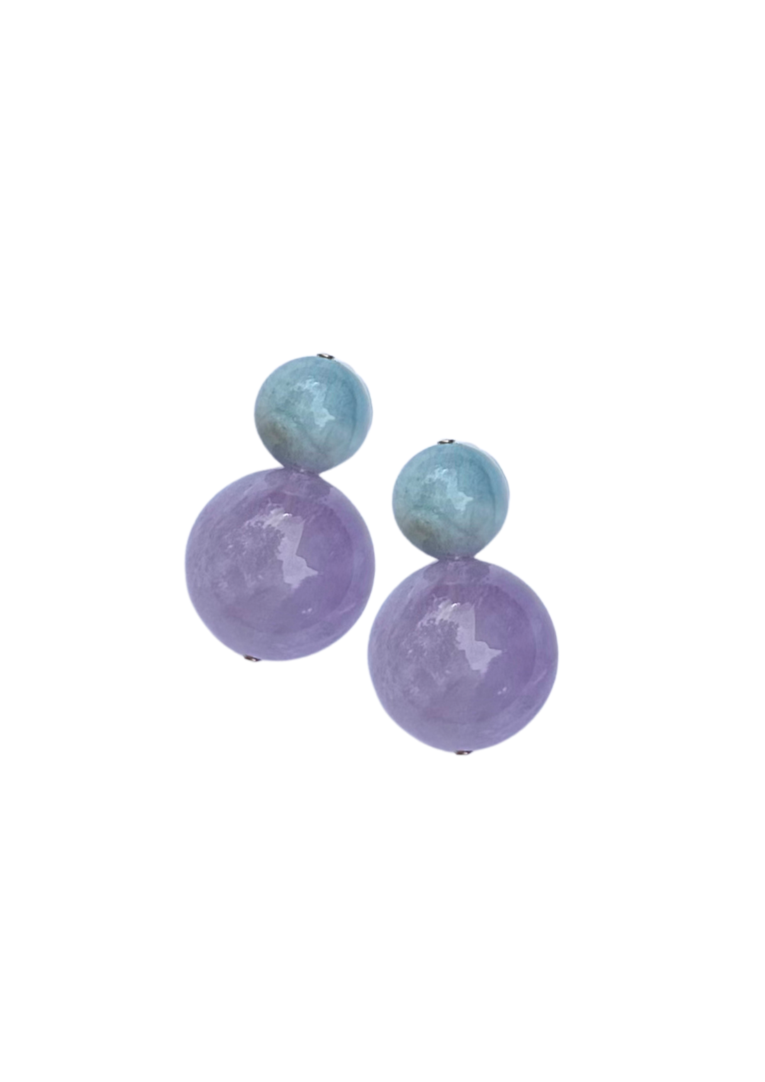 Tuileries Gemstone Bubble Earrings