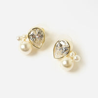 Embellished & Pearly Bubble Stud