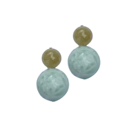 Amalfi Gemstone Bubble Earrings