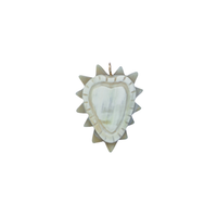 Amour Heart Horn Charm