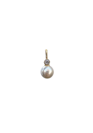 Petite Pearl Drop Charm
