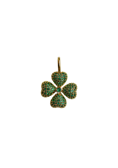 Embellished Clover Charm
