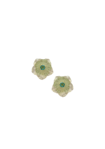 Petite Mother of Pearl and Thyme Blossom Studs