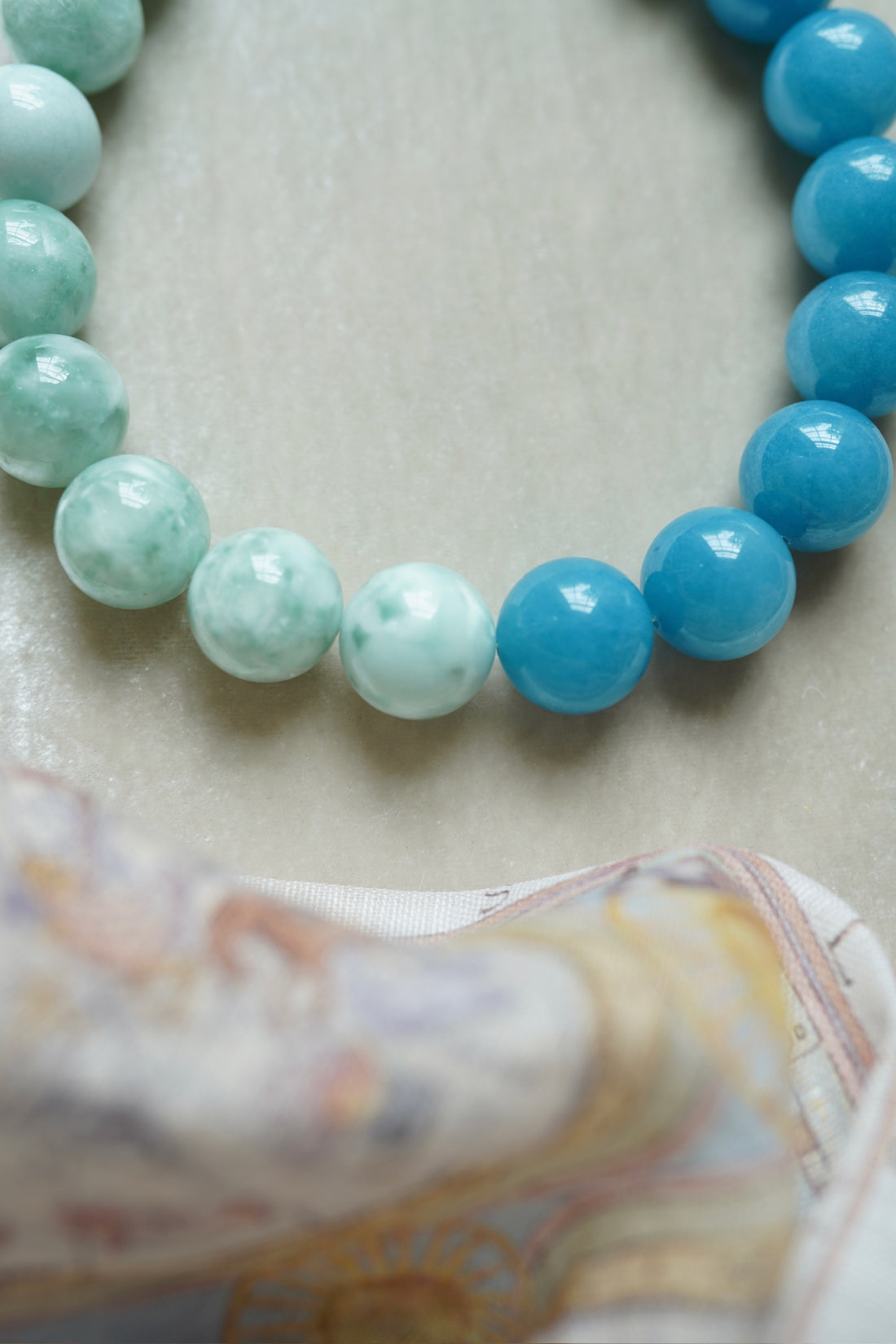 Maldives Gemstone Bubblegum Necklace