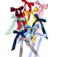 Multi-colored Christmas Bow Ornaments