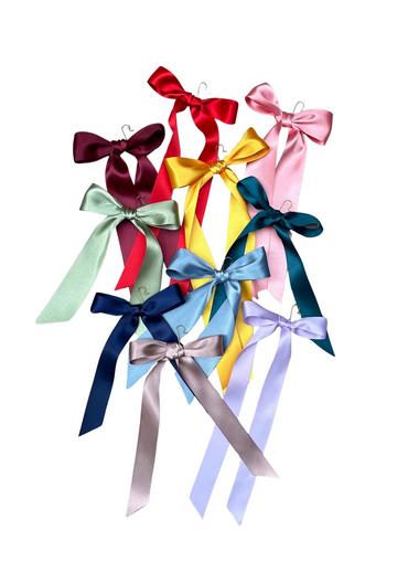 Multi-colored Christmas Bow Ornaments