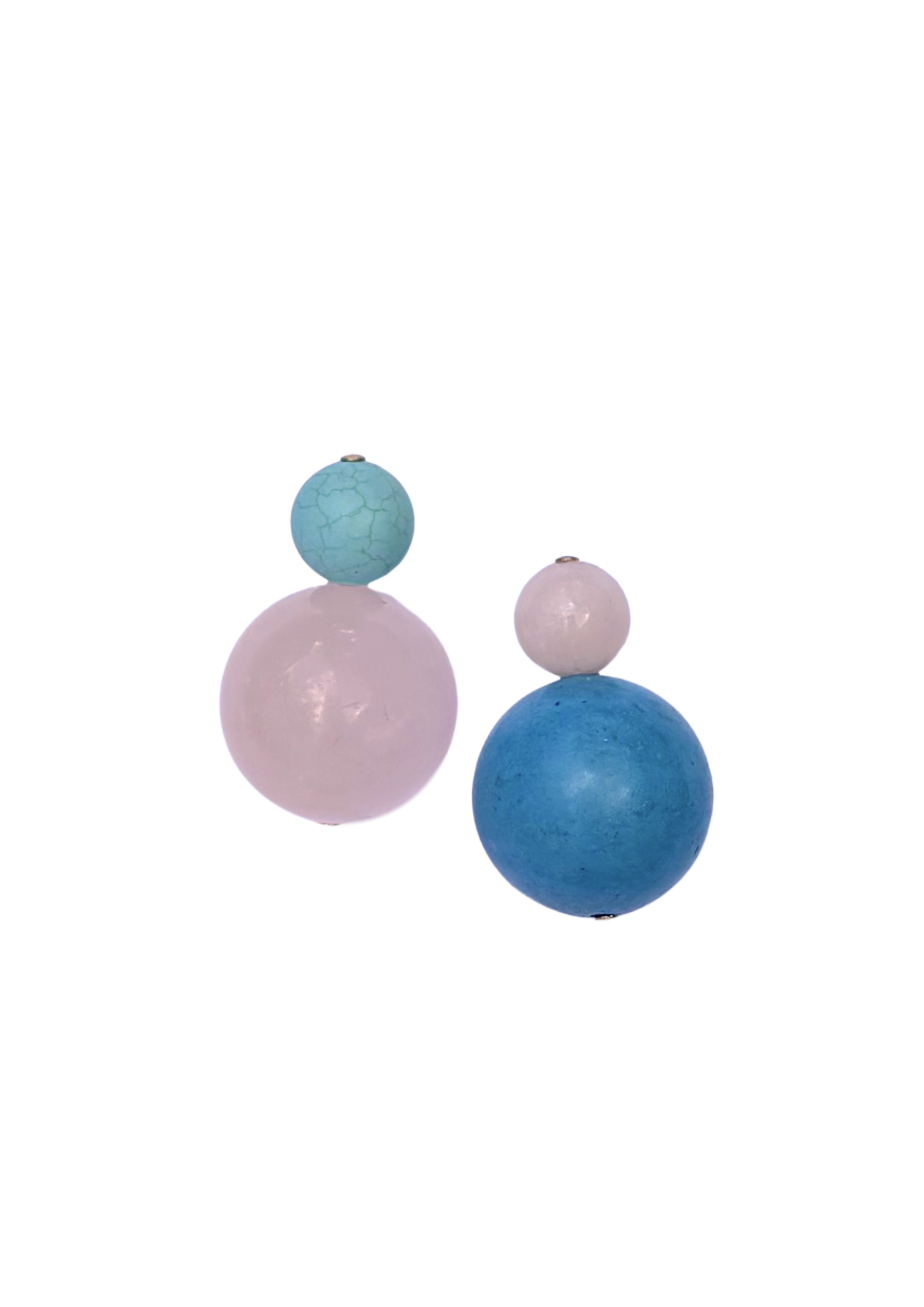 Lyford Gemstone Bubble Earrings