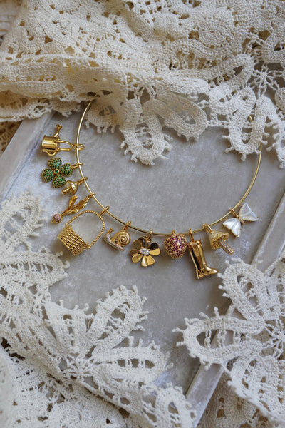 Embellished Clover Charm