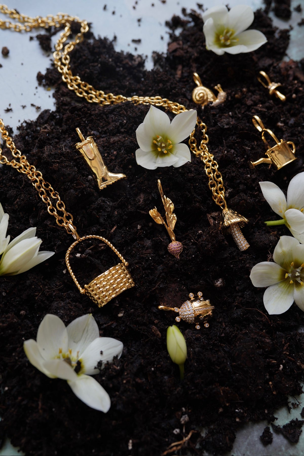 Embellished Porcini Charm