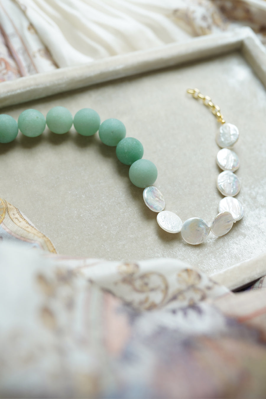 Mallorca Gemstone Bubblegum Necklace