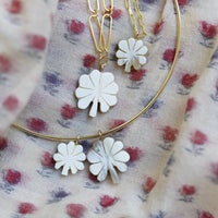 Mini Clover Horn Charm