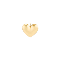 Golden Heart Charm