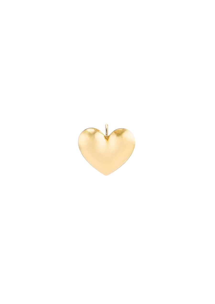 Golden Heart Charm