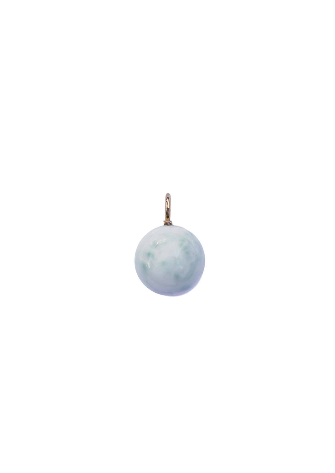 Green Moonstone Bubblegum Charm