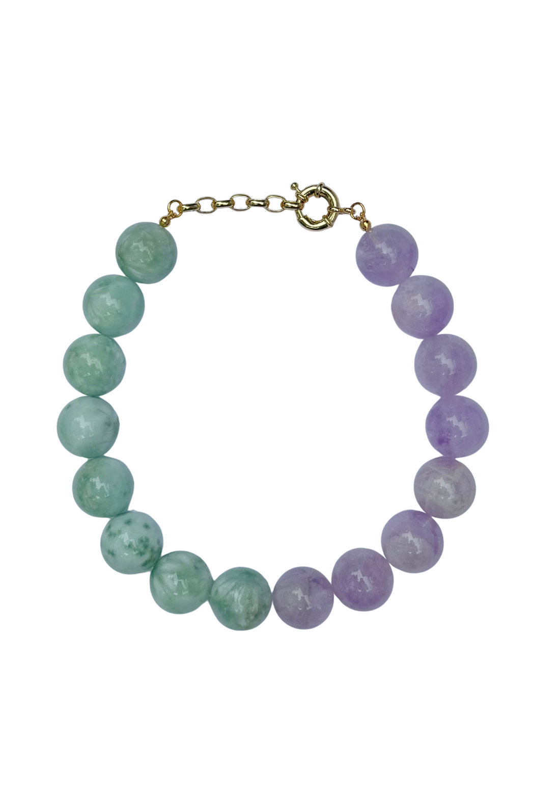 Bora Bora Gemstone Bubblegum Necklace