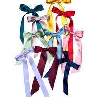 Multi-colored Christmas Bow Ornaments