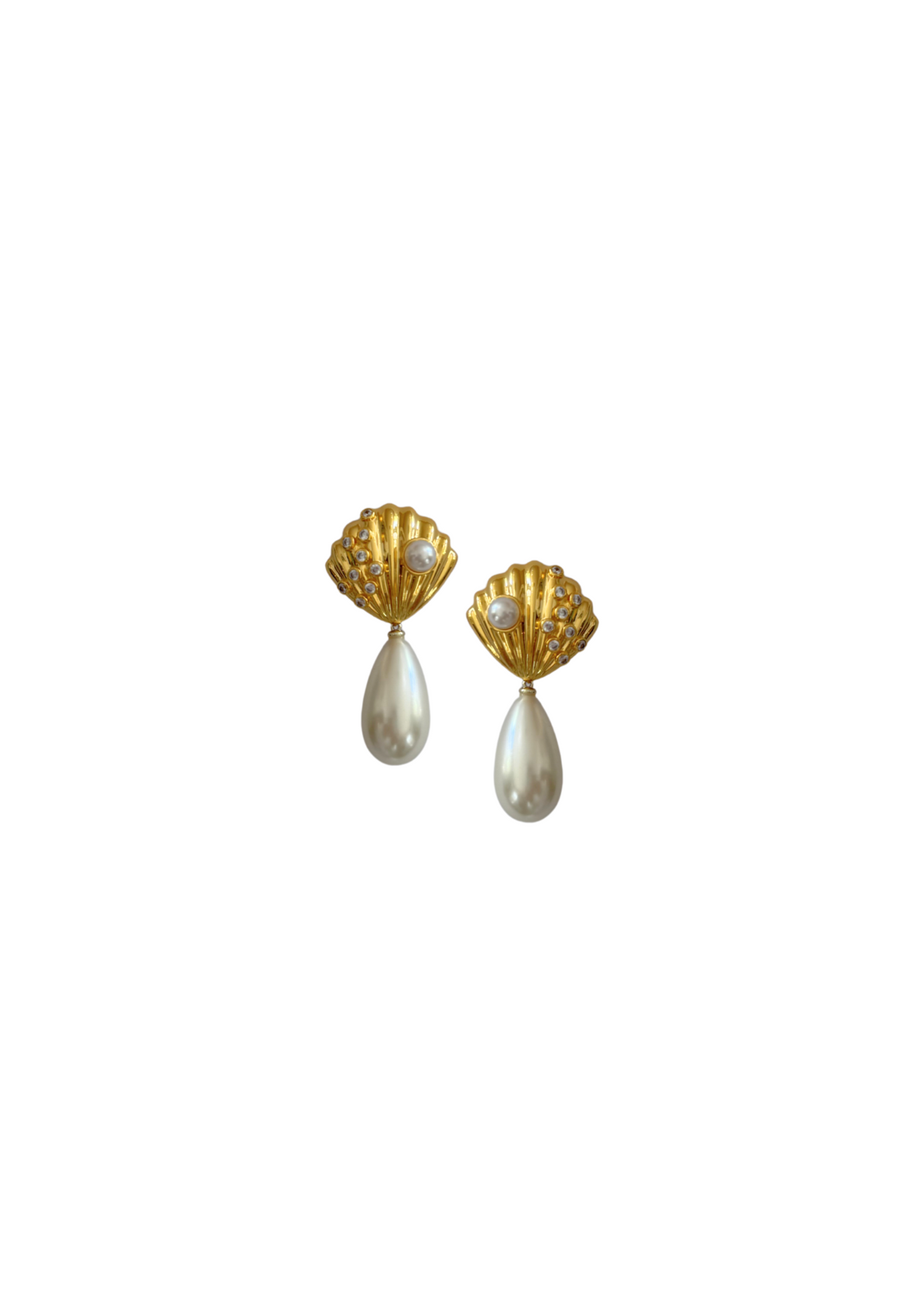 One of a Kind Shell and Pearly Drops