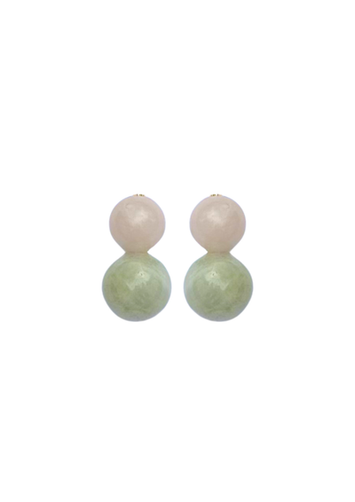 Palm Beach Gemstone Bubble Earrings