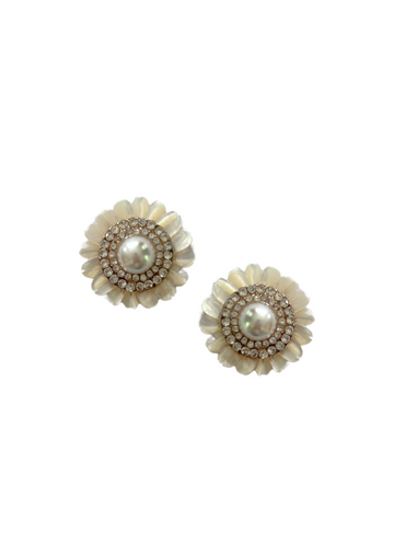 Grand Mother of Pearl and Pearly Studs