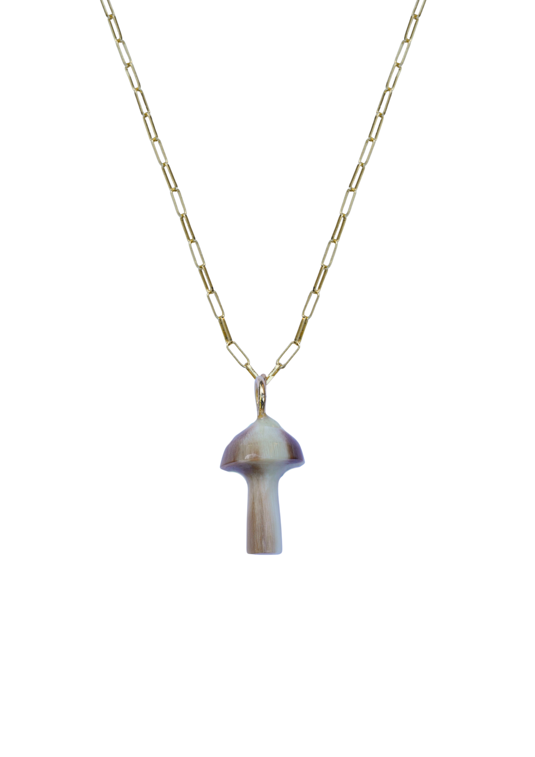 Mini Mushroom Horn Charm
