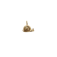 Golden Snail Charm